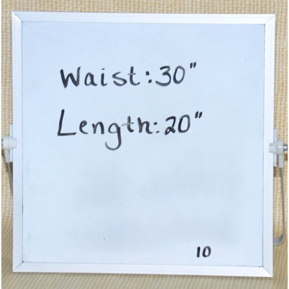 Eddie Bauer Ladies 4 Marron Plaid Wool Blend Faux Wrap Short Skirt Dark Academia - Picture 8 of 8